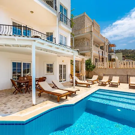 Villa Marley, Sea View, 4 Bedroom, Private Pool Kaş