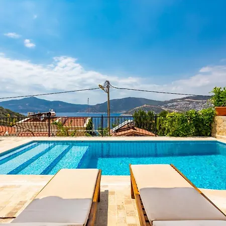 Villa Marley, Sea View, 4 Bedroom, Private Pool Kaş